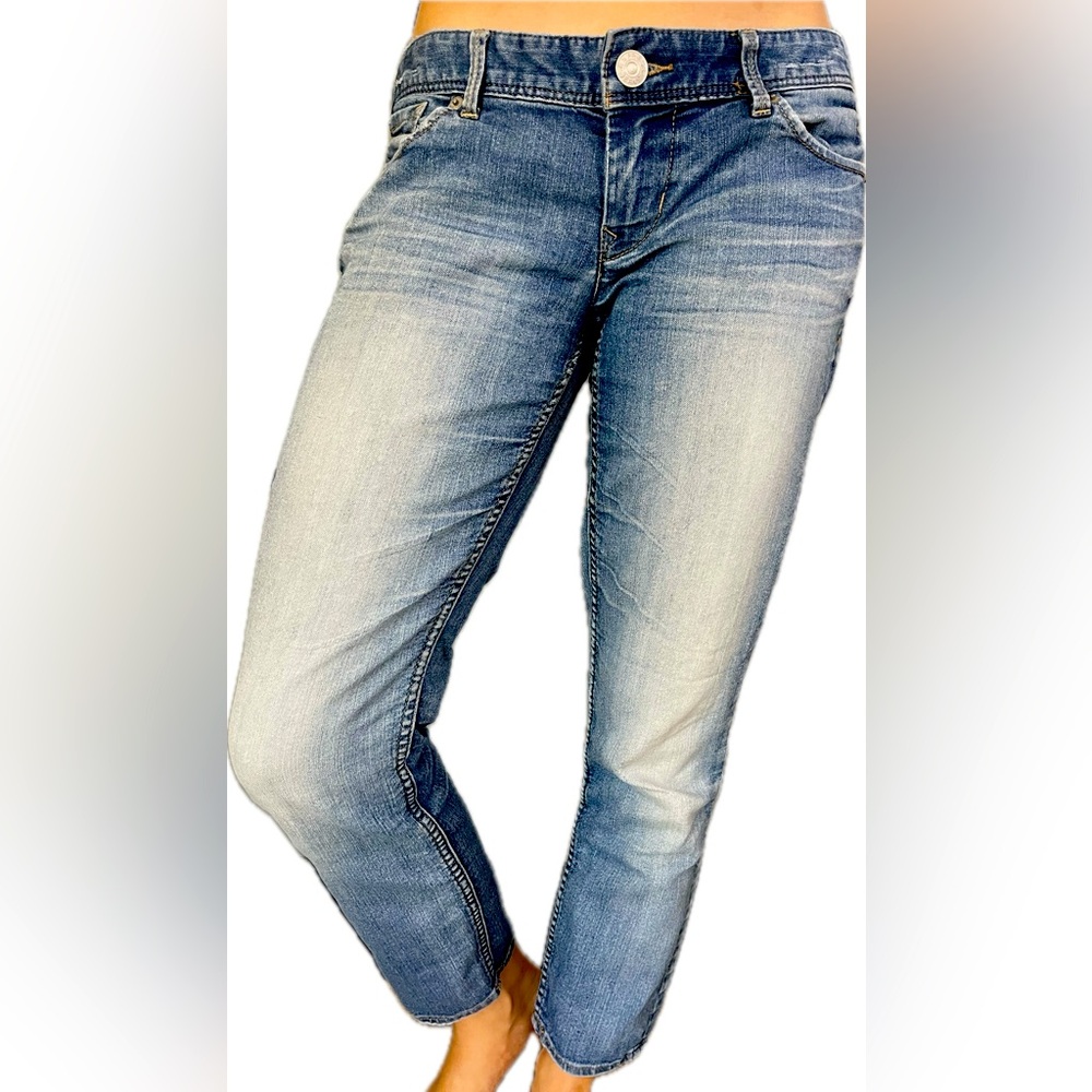 EXpress cropped Jean slim fit size 6